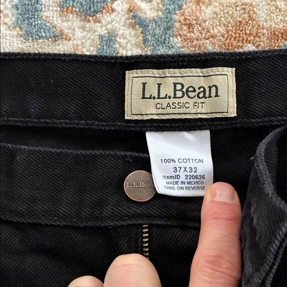 L.L. Bean Straight-Leg Jeans - Picture 2 of 3